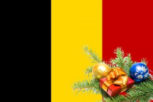 Fahne-Belgien-Weihnachten